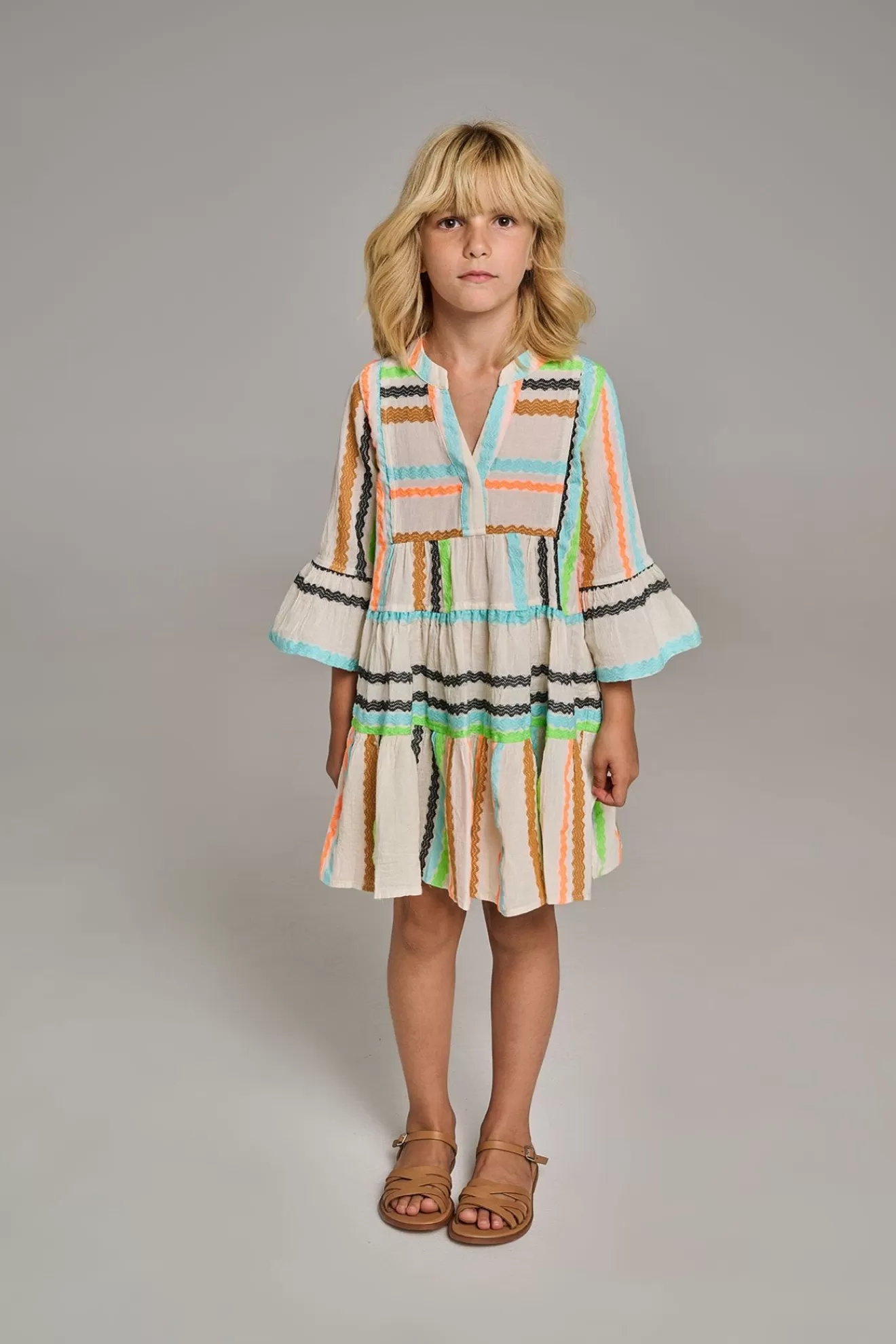 Online Devotion TWINS Ella Mini-Offwhite With Colored Jacquard